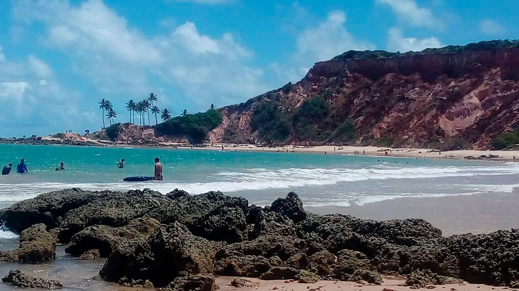 Flat Frente Mar - Praia De Tabatinga Conde  Luaran gambar